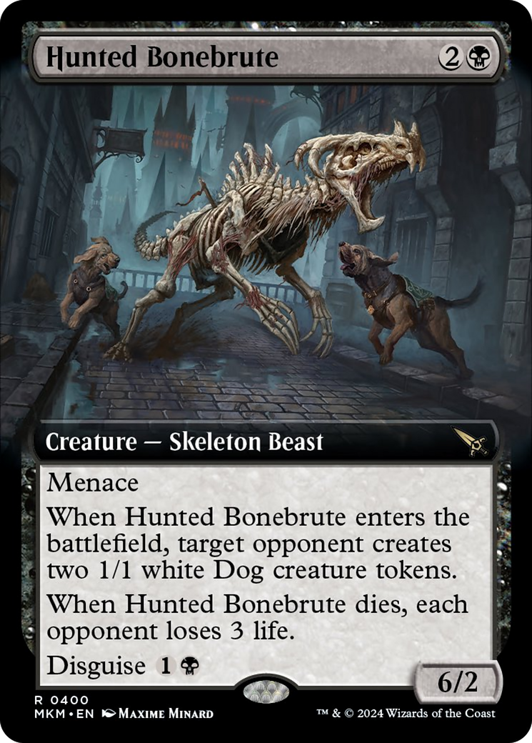 Hunted Bonebrute (Extended Art) [Murders at Karlov Manor] - The Mythic Store | 24h Order Processing