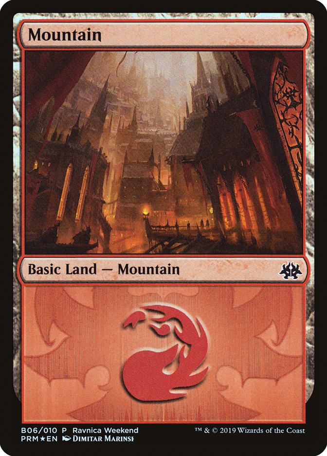 Mountain (B06) [Ravnica Allegiance Guild Kit] - The Mythic Store | 24h Order Processing