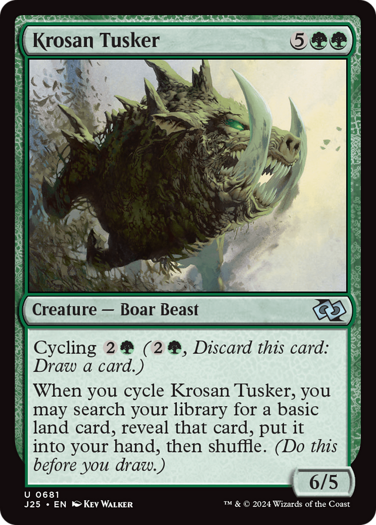 Krosan Tusker [Foundations Jumpstart] - The Mythic Store | 24h Order Processing