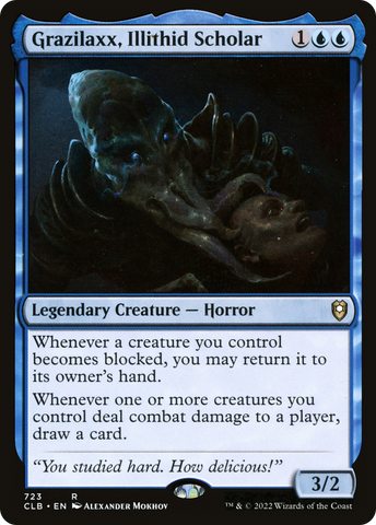 Grazilaxx, Illithid Scholar [Commander Legends: Battle for Baldur's Gate] - The Mythic Store | 24h Order Processing