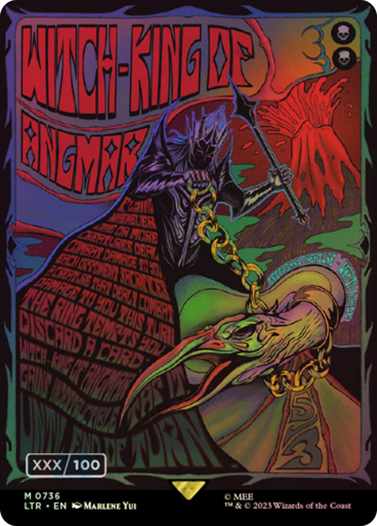 Witch-king of Angmar (Borderless Poster) (Serialized) [The Lord of the Rings: Tales of Middle-Earth] - The Mythic Store | 24h Order Processing