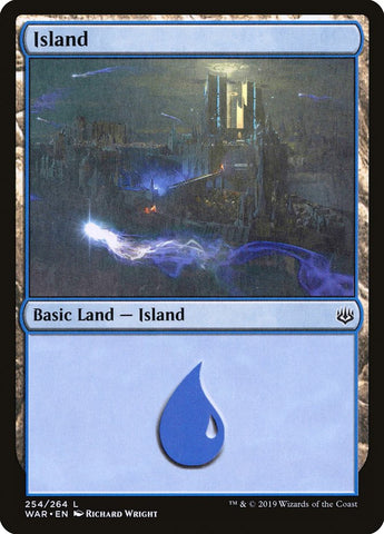 Island (254) [War of the Spark] - The Mythic Store | 24h Order Processing