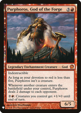 Purphoros, God of the Forge [Mystery Booster] - The Mythic Store | 24h Order Processing