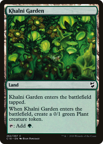 Khalni Garden [Commander 2018] - The Mythic Store | 24h Order Processing