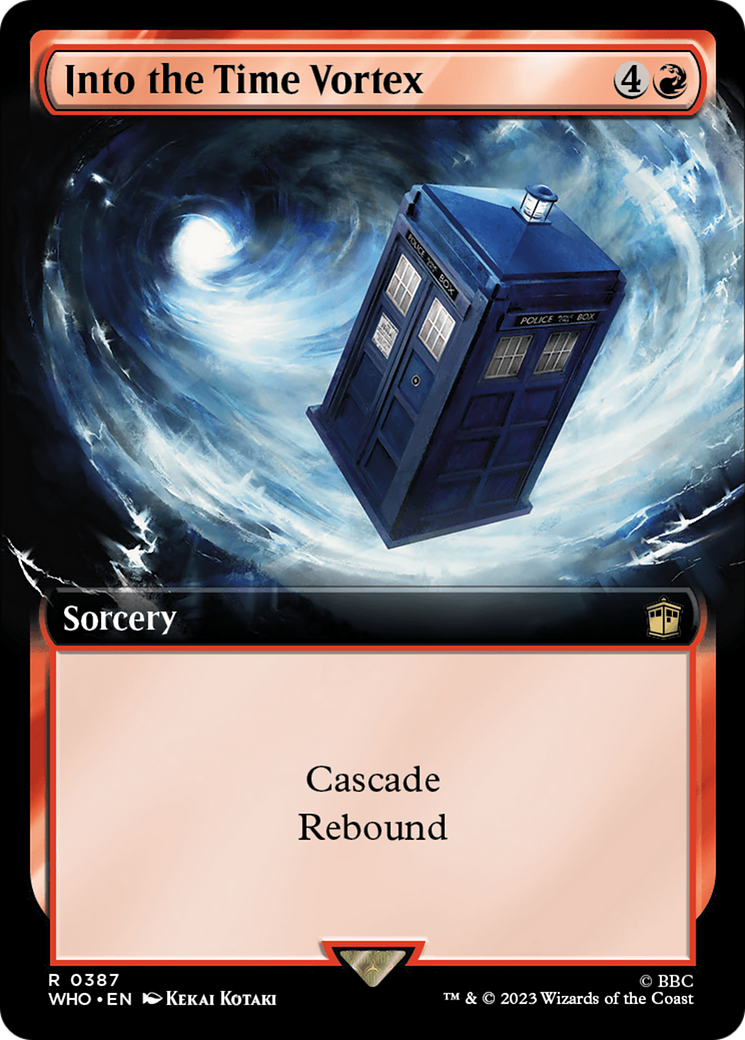 Into the Time Vortex (Extended Art) [Doctor Who] - The Mythic Store | 24h Order Processing
