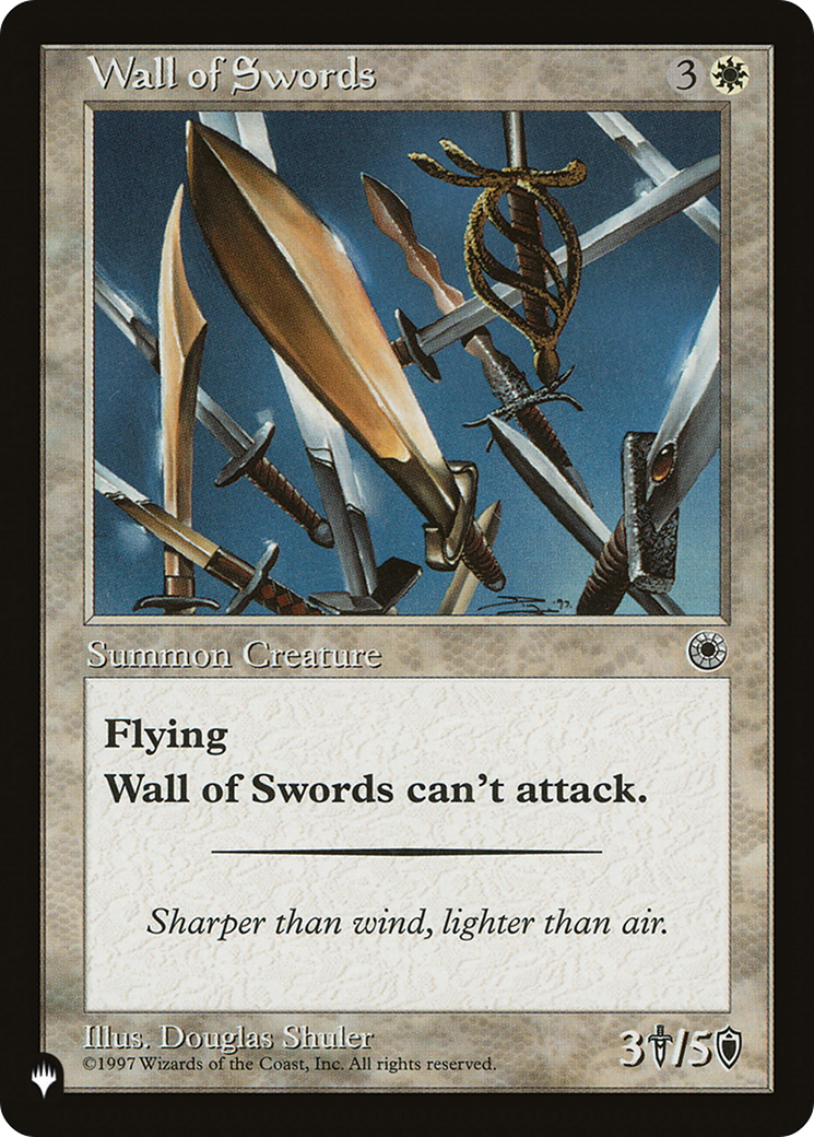 Wall of Swords [The List Reprints] - The Mythic Store | 24h Order Processing