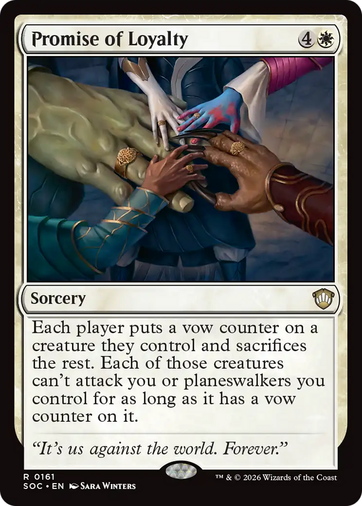 Promise of Loyalty [Secrets of Strixhaven Commander] - The Mythic Store | 24h Order Processing