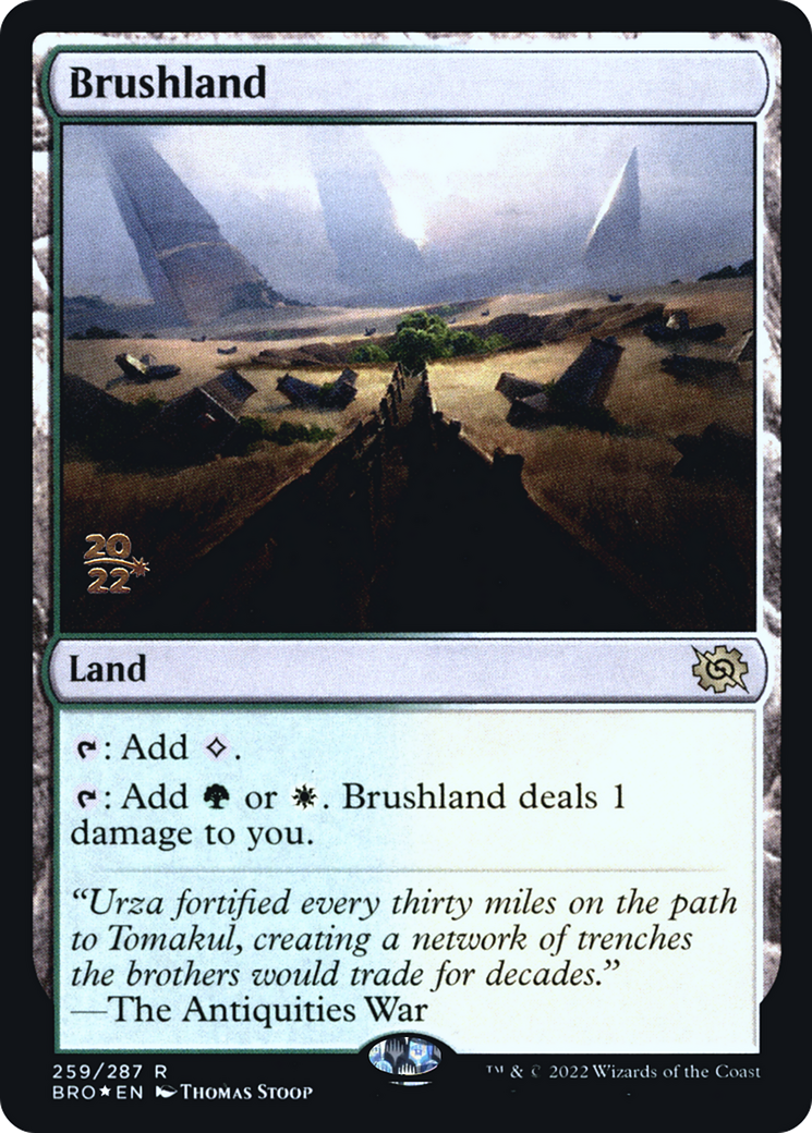 Brushland [The Brothers' War Prerelease Promos] - The Mythic Store | 24h Order Processing