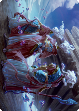 Guardians of Oboro Art Card [Kamigawa: Neon Dynasty Art Series] - The Mythic Store | 24h Order Processing