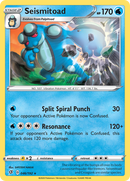 Seismitoad (046/192) [Sword & Shield: Rebel Clash] - The Mythic Store | 24h Order Processing
