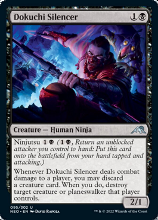 Dokuchi Silencer [Kamigawa: Neon Dynasty] - The Mythic Store | 24h Order Processing