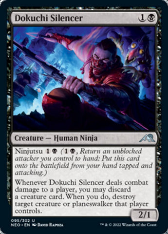 Dokuchi Silencer [Kamigawa: Neon Dynasty] - The Mythic Store | 24h Order Processing