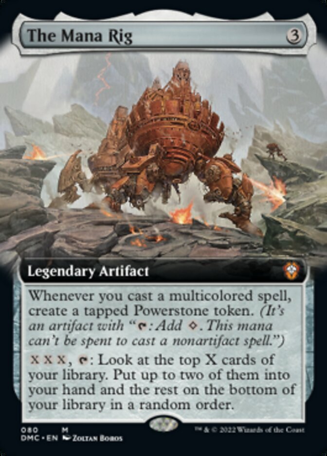 The Mana Rig (Extended Art) [Dominaria United Commander] - The Mythic Store | 24h Order Processing
