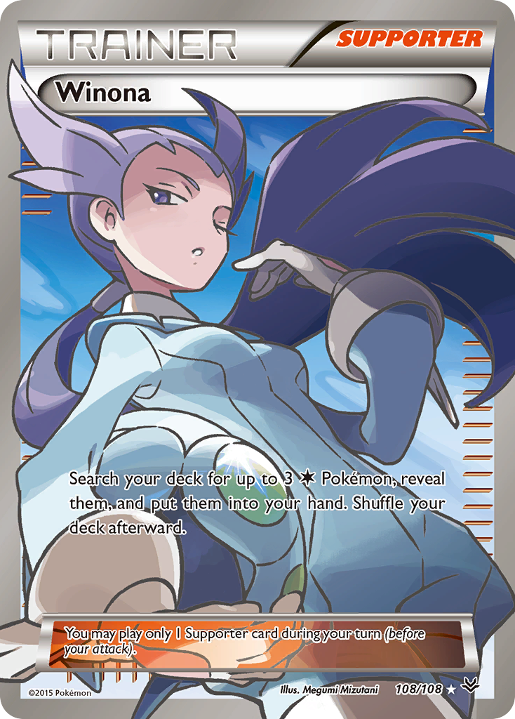 Winona (108/108) [XY: Roaring Skies] - The Mythic Store | 24h Order Processing