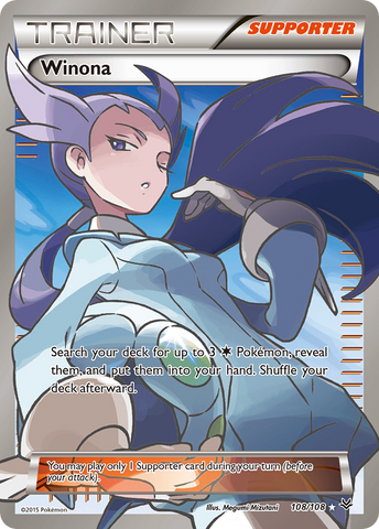Winona (108/108) [XY: Roaring Skies] - The Mythic Store | 24h Order Processing
