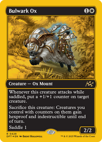 Bulwark Ox (First-Place Foil) [Aetherdrift] - The Mythic Store | 24h Order Processing