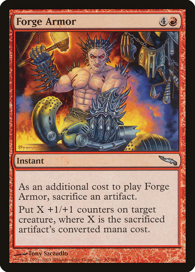 Forge Armor [Mirrodin] - The Mythic Store | 24h Order Processing