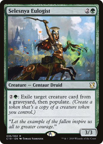 Selesnya Eulogist [Commander 2019] - The Mythic Store | 24h Order Processing