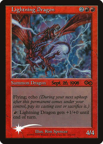 Lightning Dragon [Urza's Saga Promos] - The Mythic Store | 24h Order Processing