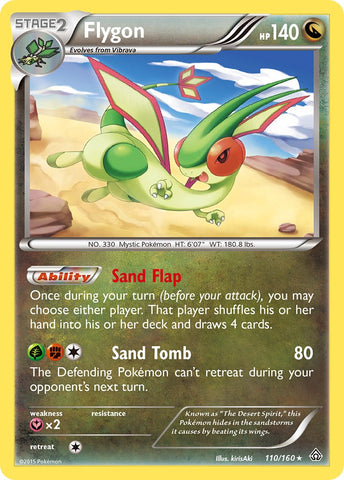 Flygon (110/160) (Cosmos Holo) (Blister Exclusive) [XY: Primal Clash] - The Mythic Store | 24h Order Processing