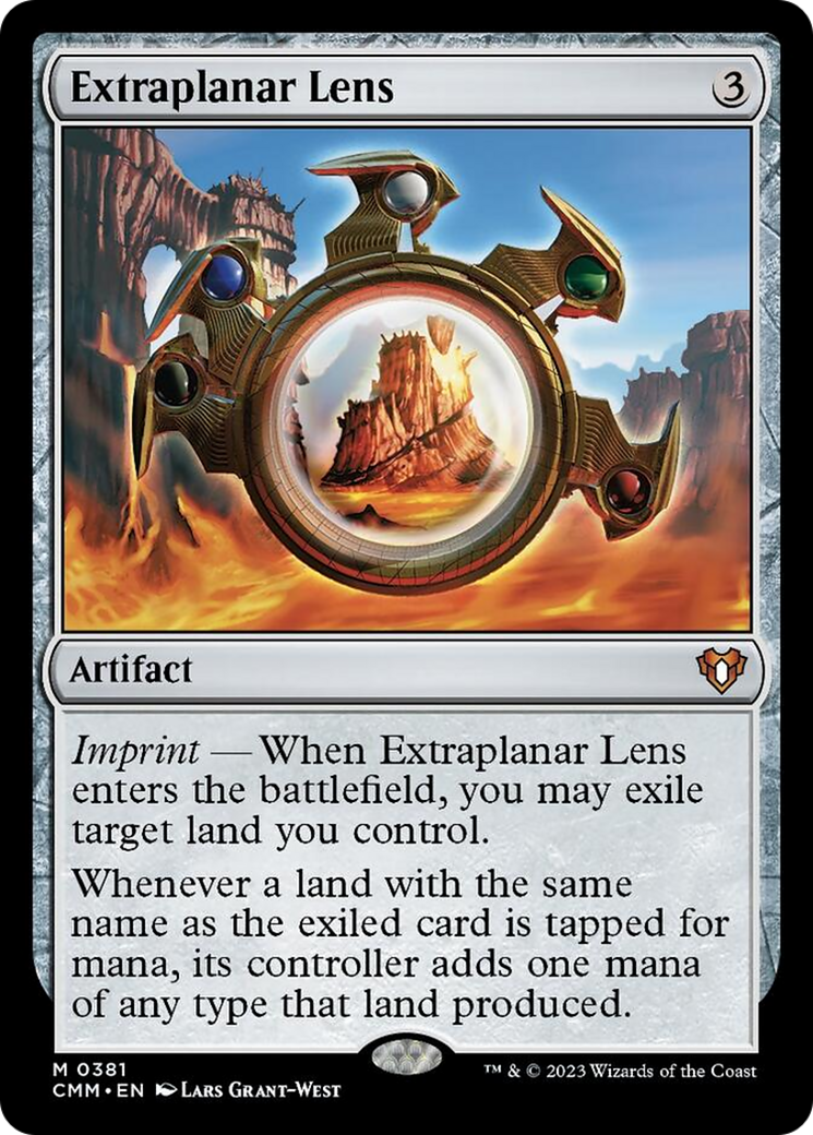 Extraplanar Lens [Commander Masters] - The Mythic Store | 24h Order Processing