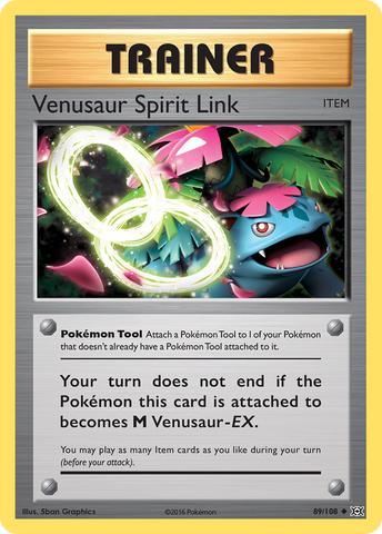 Venusaur Spirit Link (89/108) [XY: Evolutions] - The Mythic Store | 24h Order Processing