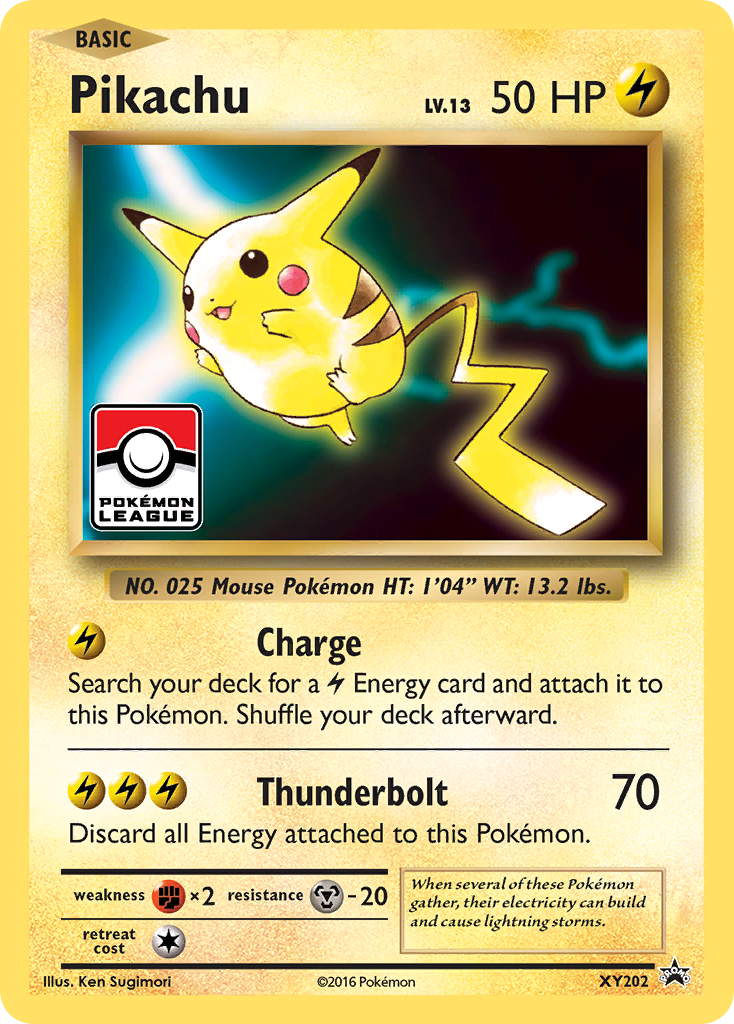 Pikachu (XY202) [XY: Black Star Promos] - The Mythic Store | 24h Order Processing