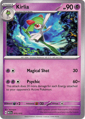 Kirlia (015/015) [McDonald's Promos: 2023 Collection] - The Mythic Store | 24h Order Processing