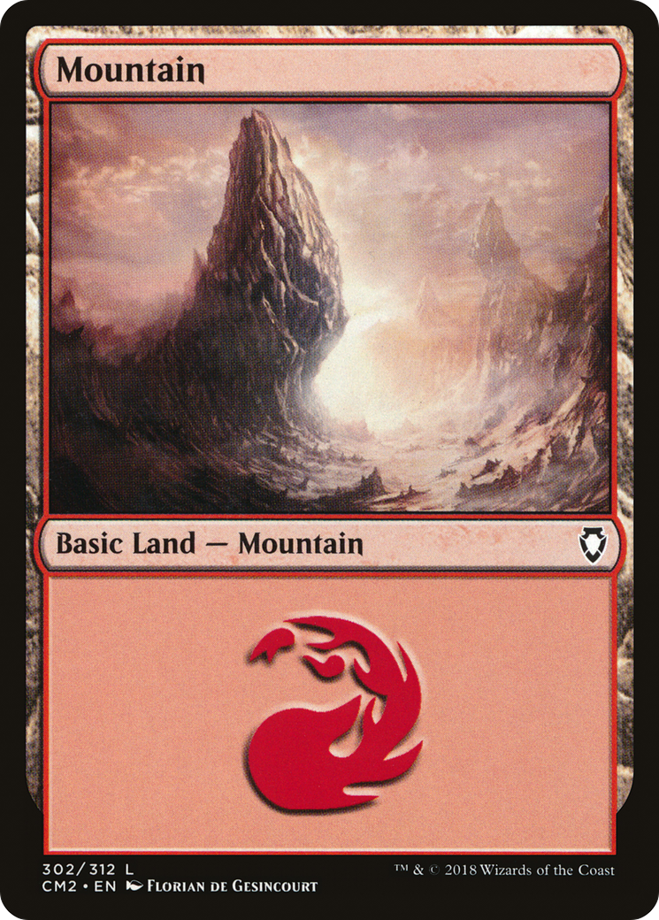 Mountain (302) [Commander Anthology Volume II] - The Mythic Store | 24h Order Processing