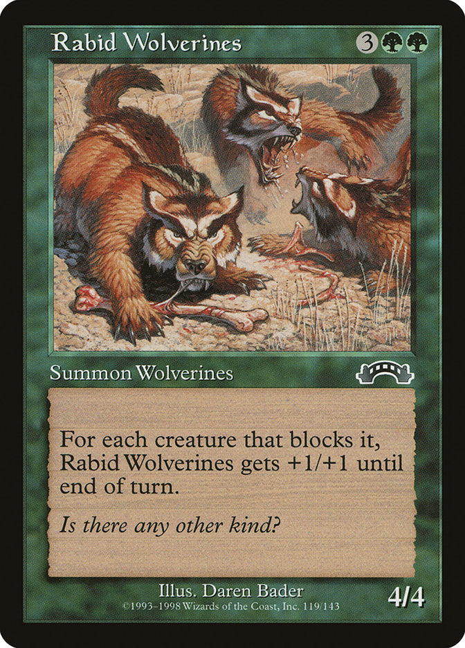 Rabid Wolverines [Exodus] - The Mythic Store | 24h Order Processing