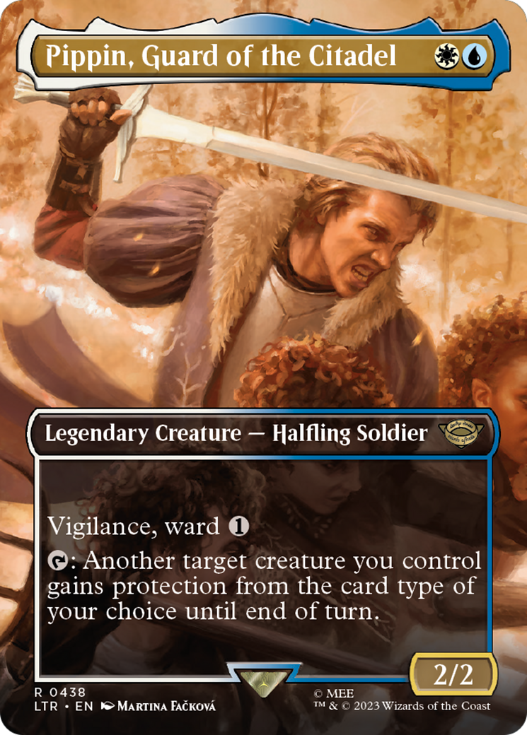Pippin, Guard of the Citadel (Borderless Alternate Art) [The Lord of the Rings: Tales of Middle-Earth] - The Mythic Store | 24h Order Processing