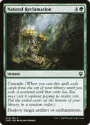 Natural Reclamation [Commander Legends] - The Mythic Store | 24h Order Processing
