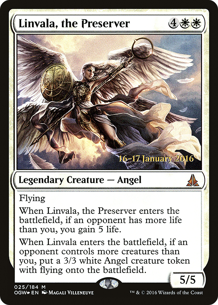 Linvala, the Preserver [Oath of the Gatewatch Prerelease Promos] - The Mythic Store | 24h Order Processing