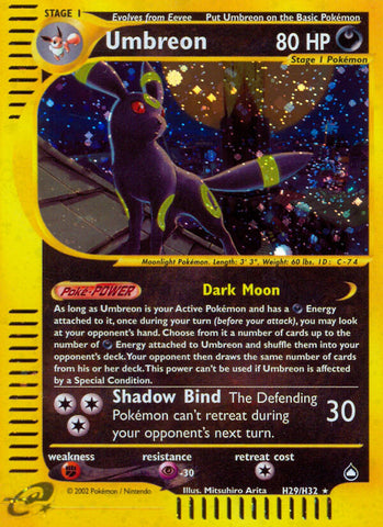 Umbreon (H29/H32) [Aquapolis] - The Mythic Store | 24h Order Processing