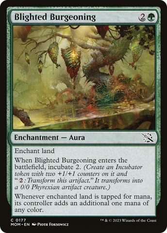 Blighted Burgeoning [March of the Machine] - The Mythic Store | 24h Order Processing