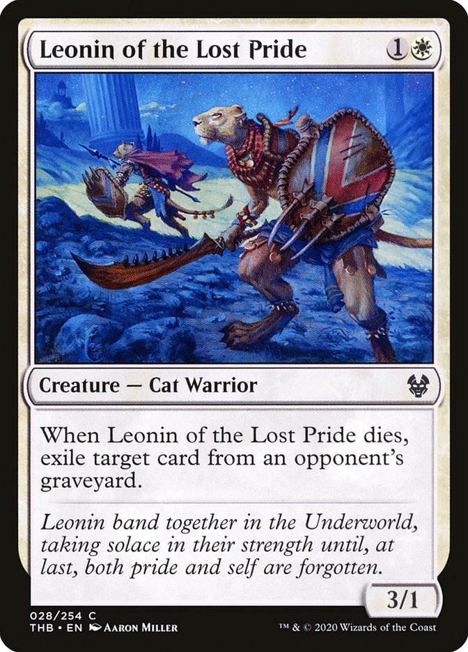 Leonin of the Lost Pride [Theros Beyond Death] - The Mythic Store | 24h Order Processing