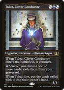Toluz, Clever Conductor (Showcase Golden Age Gilded Foil) [Streets of New Capenna] - The Mythic Store | 24h Order Processing
