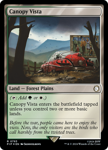 Canopy Vista (Surge Foil) [Fallout] - The Mythic Store | 24h Order Processing