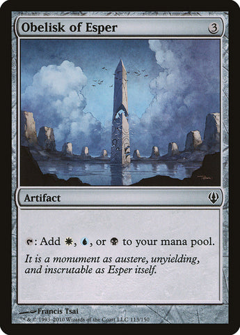 Obelisk of Esper [Archenemy] - The Mythic Store | 24h Order Processing