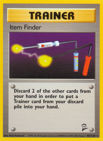 Item Finder (103/130) [Base Set 2] - The Mythic Store | 24h Order Processing