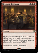 Disrupt Decorum [Commander Masters] - The Mythic Store | 24h Order Processing