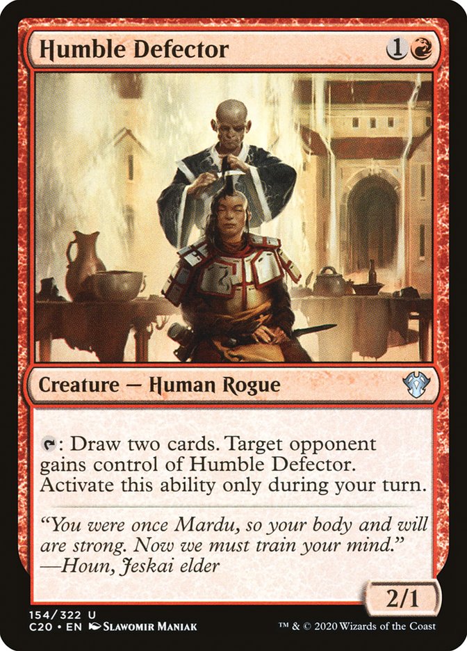 Humble Defector [Commander 2020] - The Mythic Store | 24h Order Processing