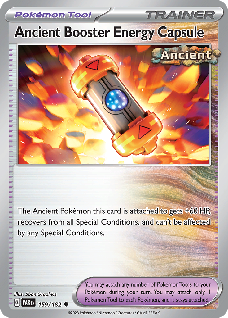 Ancient Booster Energy Capsule (159/182) [Scarlet & Violet: Paradox Rift] - The Mythic Store | 24h Order Processing