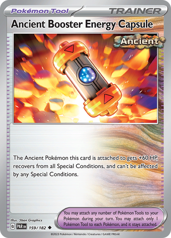 Ancient Booster Energy Capsule (159/182) [Scarlet & Violet: Paradox Rift] - The Mythic Store | 24h Order Processing