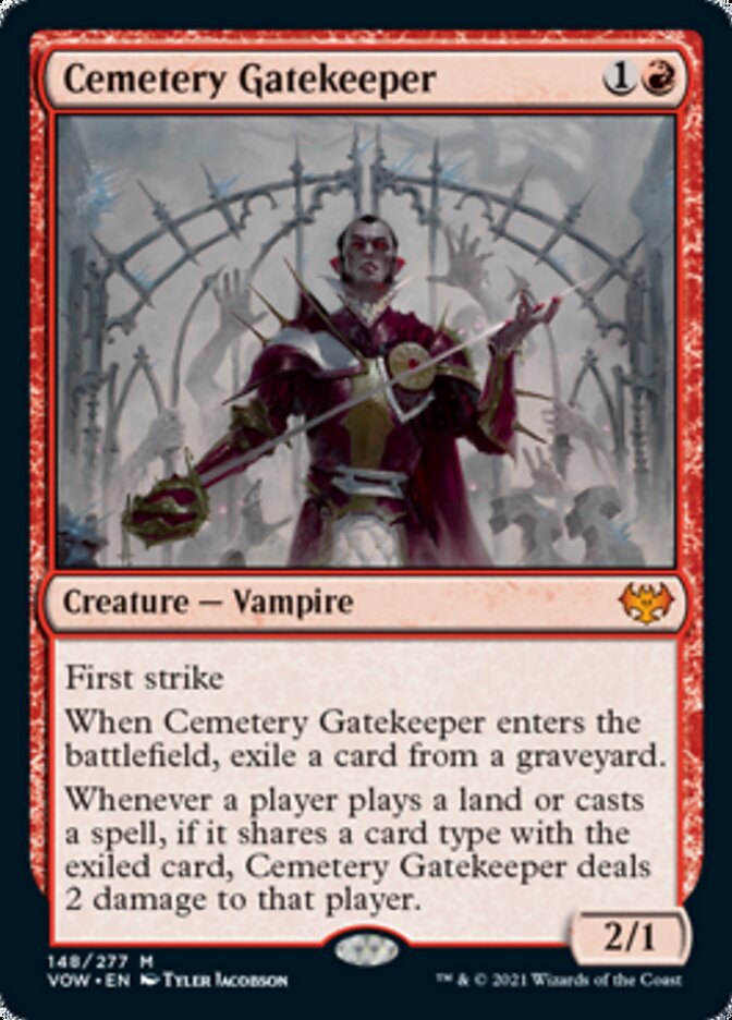 Cemetery Gatekeeper [Innistrad: Crimson Vow] - The Mythic Store | 24h Order Processing