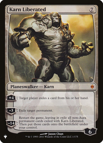 Karn Liberated [The List] - The Mythic Store | 24h Order Processing