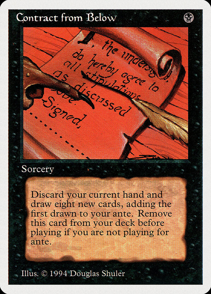 Contract from Below [Summer Magic / Edgar] - The Mythic Store | 24h Order Processing