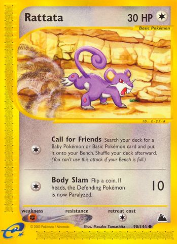 Rattata (90/144) [Skyridge] - The Mythic Store | 24h Order Processing