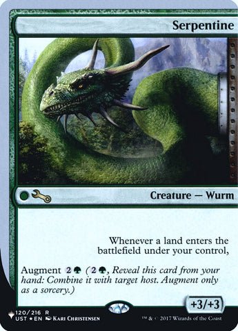 Serpentine (Unfinity Foil Edition) [The List] - The Mythic Store | 24h Order Processing