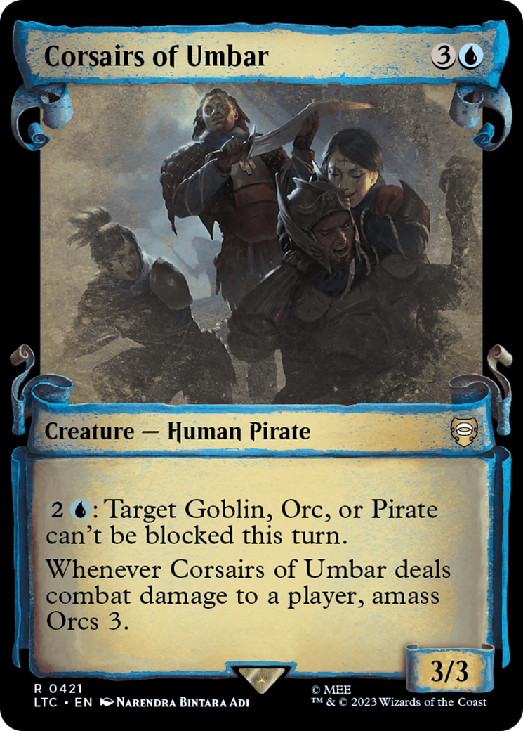 Corsairs of Umbar [The Lord of the Rings: Tales of Middle-Earth Commander Showcase Scrolls] - The Mythic Store | 24h Order Processing